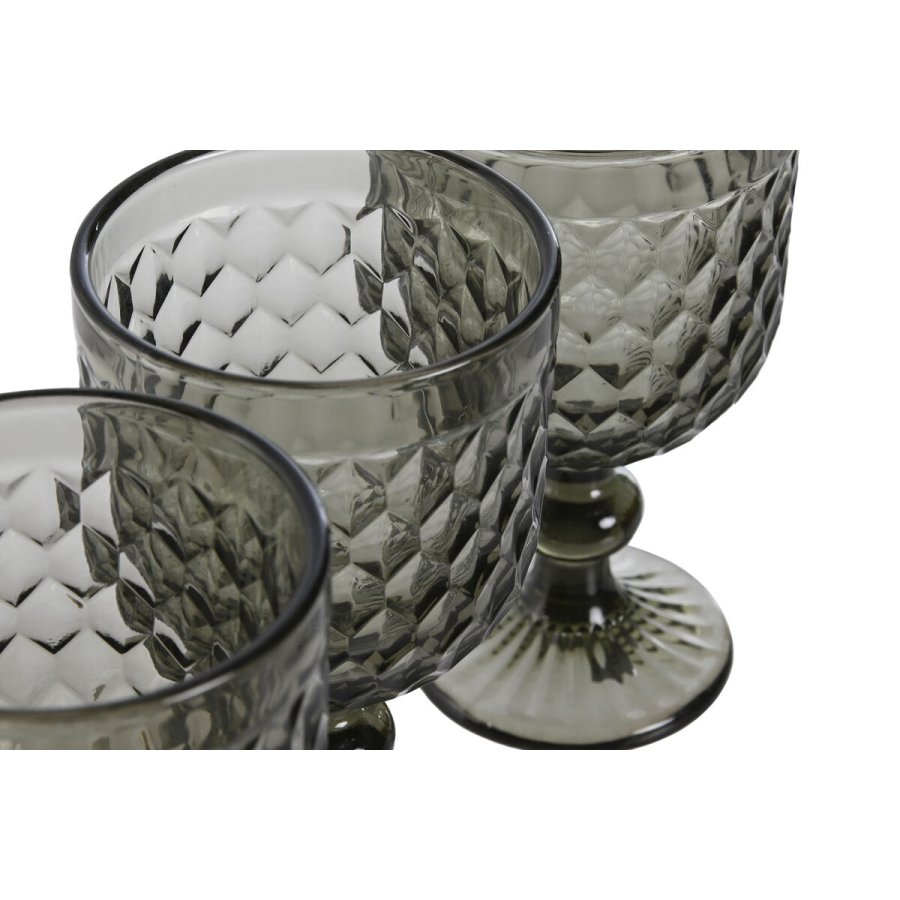 St med glas Home ESPRIT Gr Krystal 240 ml (6 enheder) #7