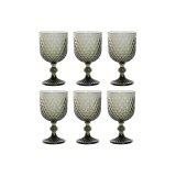 St med glas Home ESPRIT Gr Krystal 325 ml (6 enheder) #1