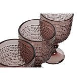 St med glas Home ESPRIT Pink Krystal 240 ml (6 enheder) #7