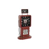 Namizna ura Home ESPRIT Rd Metal gasolinera 18 x 10 x 34 cm #1