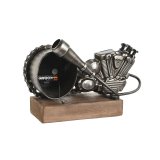 Namizna ura Home ESPRIT Multifarvet Metal Vintage #9