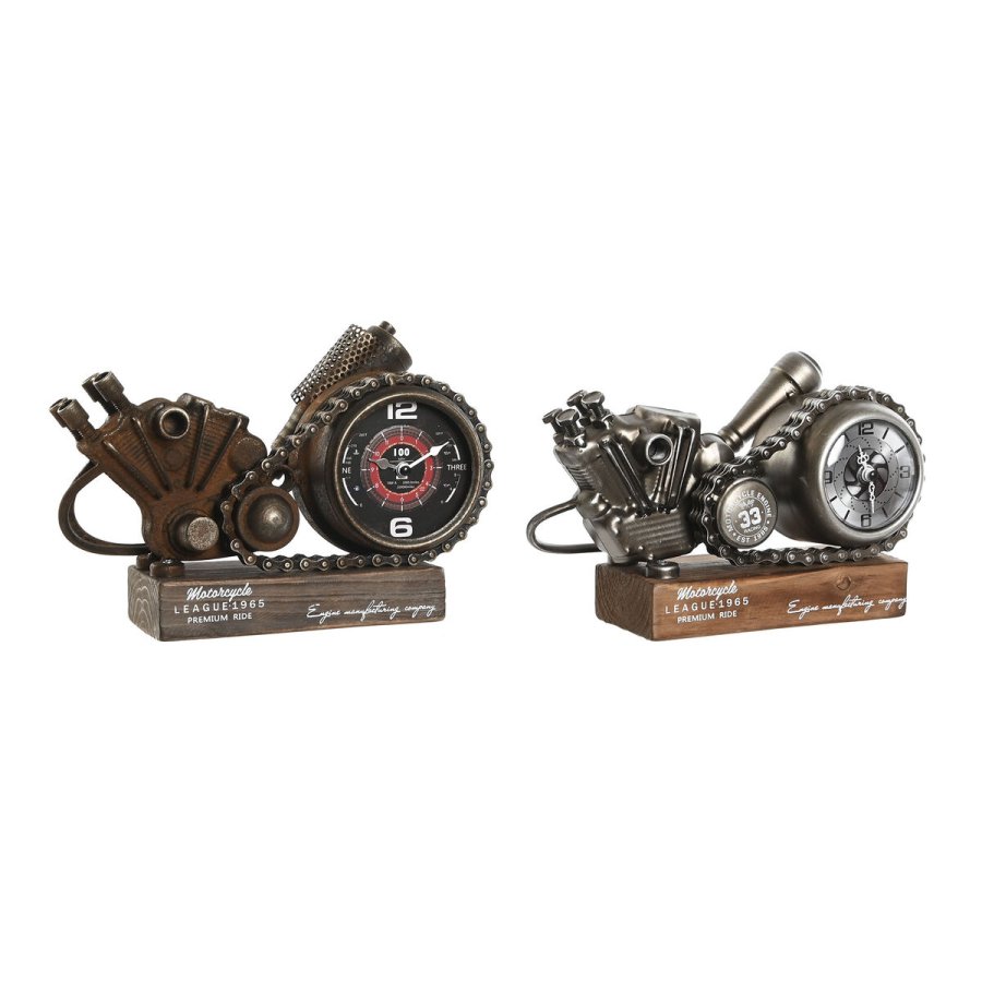 Namizna ura Home ESPRIT Multifarvet Metal Vintage #1