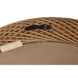 Vgspejl Home ESPRIT Lys brun Natur Urban 72 x 7 x 72 cm #5