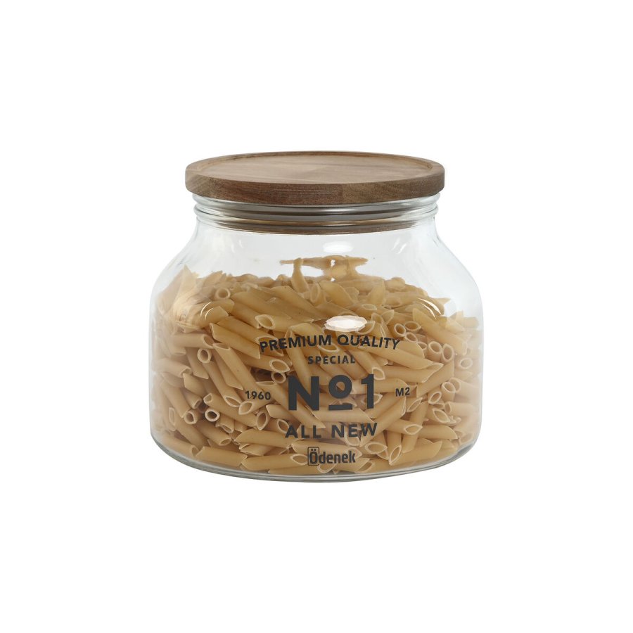 St med 3 Dser Home ESPRIT Natur Krystal Akacie 1,5 L 2 L 3 L 16 x 16 x 21 cm #10