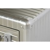 Natbord Home ESPRIT Slvfarvet Metal Tr MDF 46 x 39 x 63 cm #17