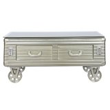 Sofabord Home ESPRIT Metal Krystal 100 x 52 x 46 cm #7