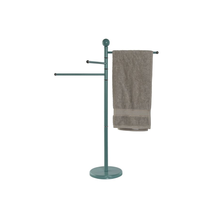 Fritstende hndkldestativ Home ESPRIT Beige Turkisbl Metal 43 x 22 x 90 cm 2 enheder #13