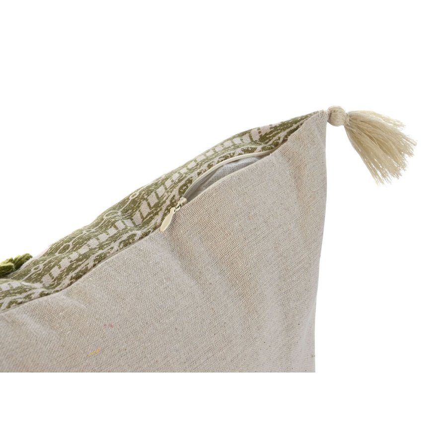 Pude Home ESPRIT Grn Boho 45 x 5 x 45 cm #5