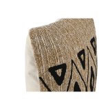 Pude Home ESPRIT Sort Natur 42 x 15 x 42 cm #2