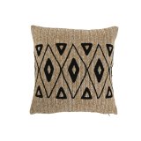 Pude Home ESPRIT Sort Natur 42 x 15 x 42 cm #1