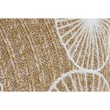 Pude Home ESPRIT Hvid Natur 50 x 15 x 30 cm #3