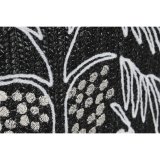Pude Home ESPRIT Hvid Sort Palmera 42 x 15 x 42 cm #3