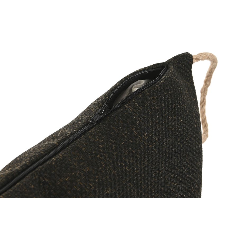 Pude Home ESPRIT Sort 45 x 15 x 45 cm #2