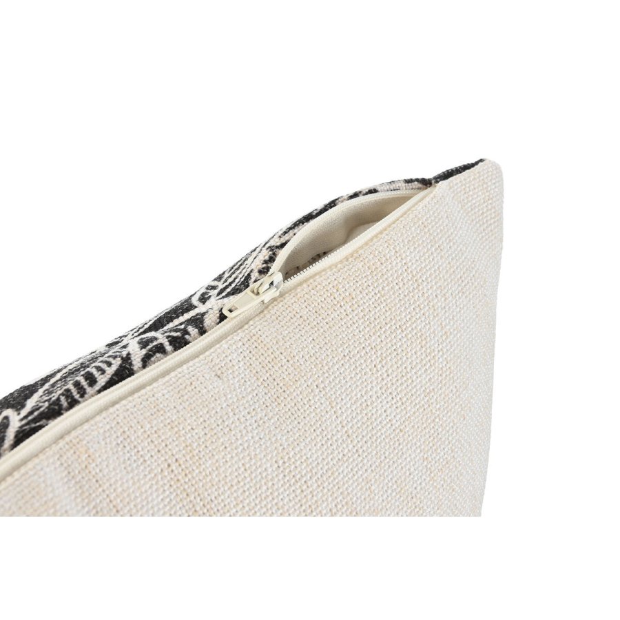 Pude Home ESPRIT Hvid Sort Udskrevet 45 x 15 x 45 cm #5