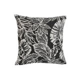 Pude Home ESPRIT Hvid Sort Udskrevet 45 x 15 x 45 cm #1