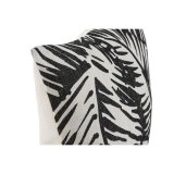 Pude Home ESPRIT Hvid Sort Udskrevet 45 x 15 x 45 cm #2