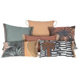 Pude Home ESPRIT Tropisk Palmera 50 x 15 x 30 cm #4