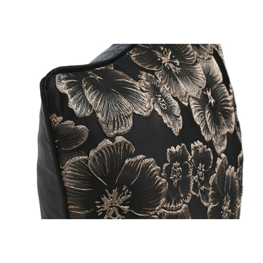 Pude Home ESPRIT Sort Gylden 45 x 15 x 45 cm #2