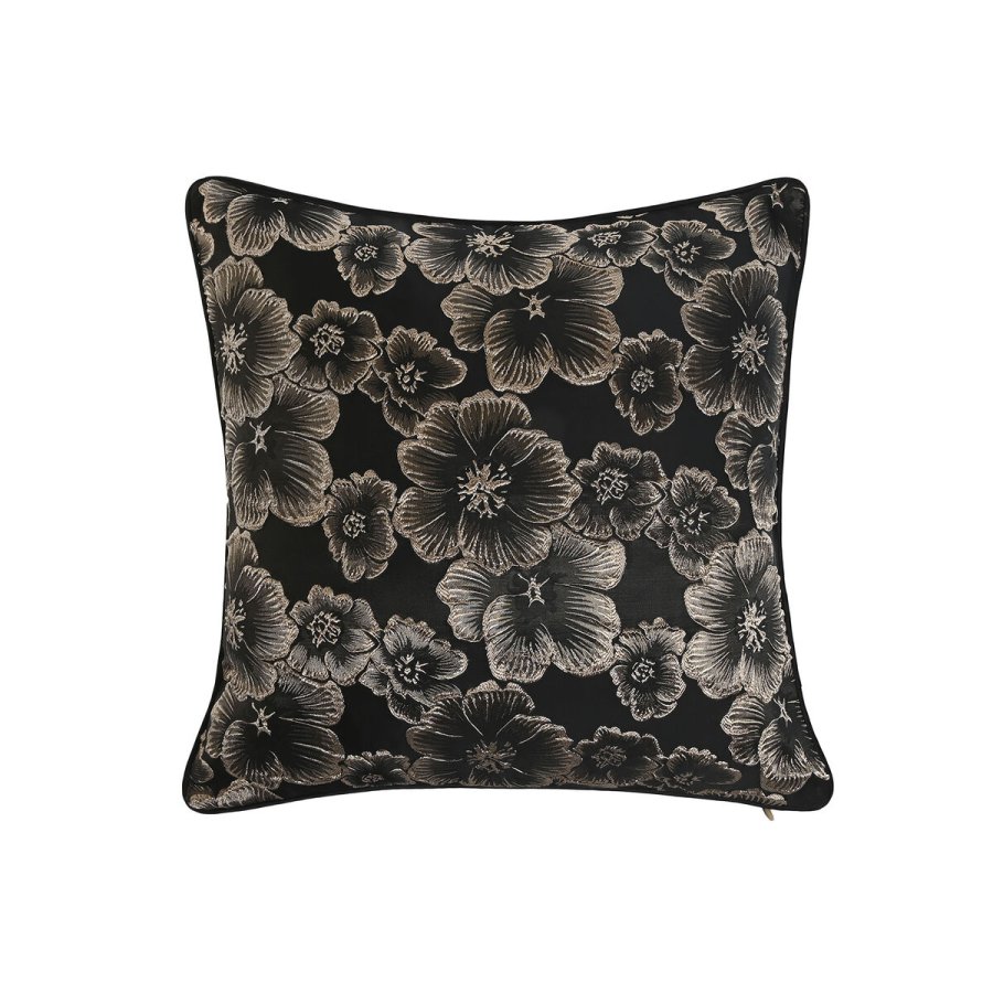 Pude Home ESPRIT Sort Gylden 45 x 15 x 45 cm #1