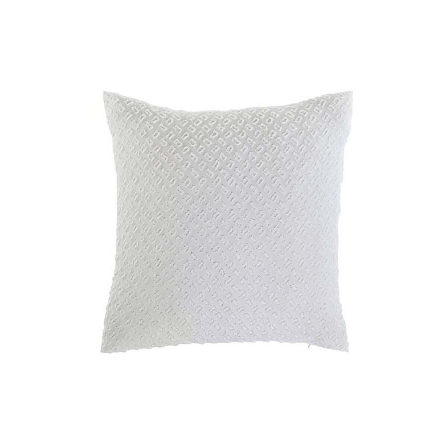Pude Home ESPRIT Hvid 45 x 45 x 45 cm #1