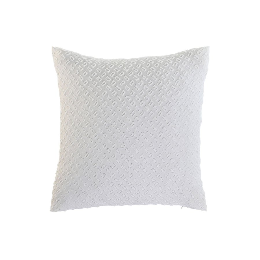 Pude Home ESPRIT Hvid 60 x 60 x 60 cm #1