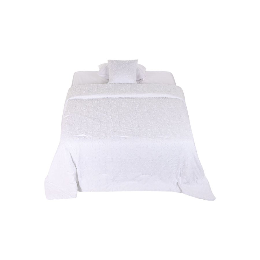 Sengetppe (vattppe) Home ESPRIT Hvid 180 x 260 cm #13