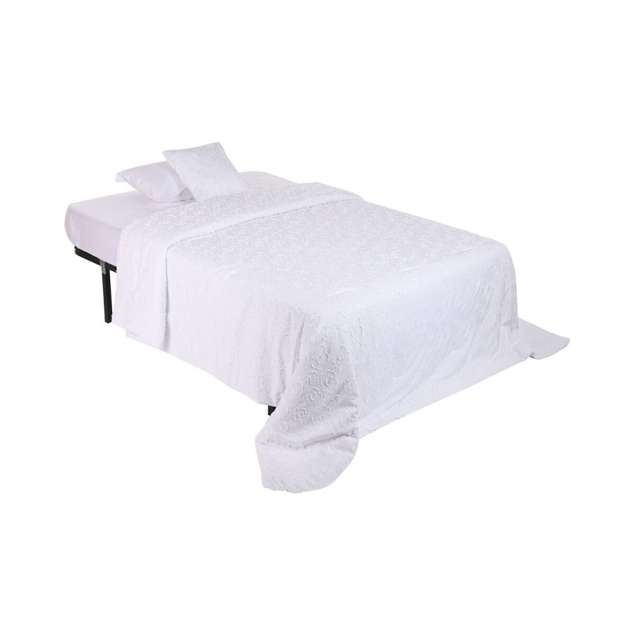 Sengetppe (vattppe) Home ESPRIT Hvid 180 x 260 cm #1
