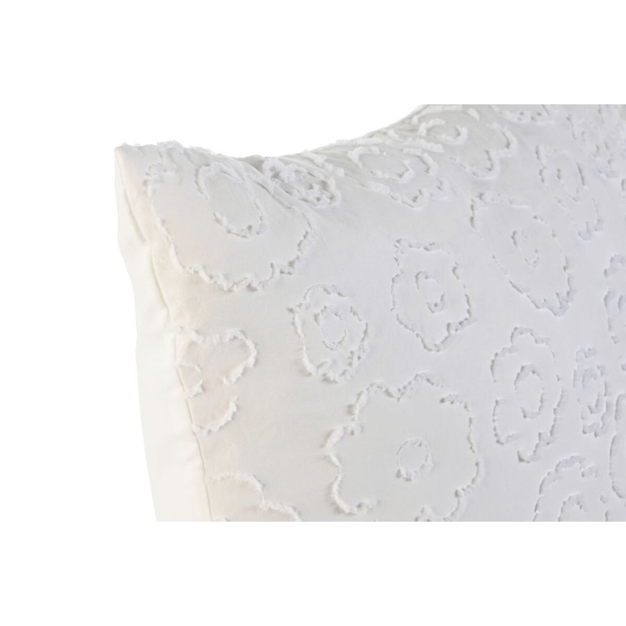 Pude Home ESPRIT Hvid 60 x 60 x 60 cm #2