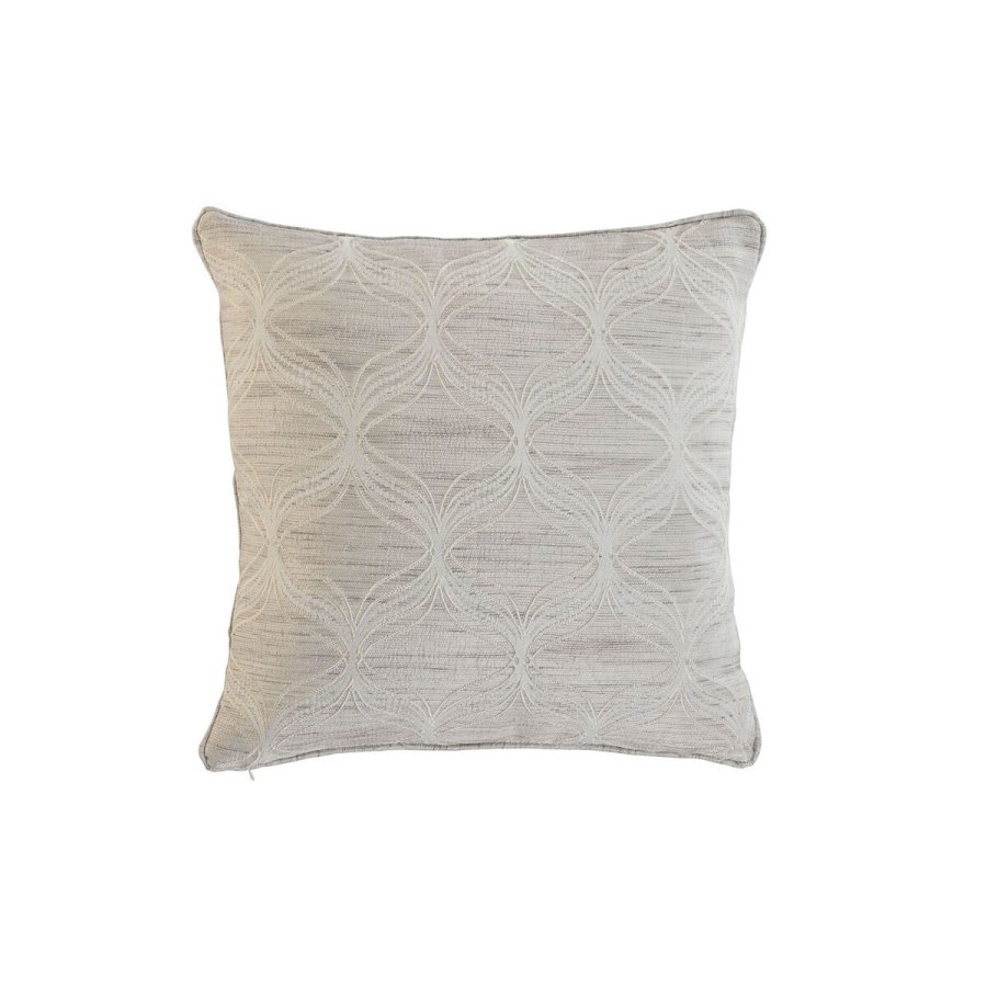 Pude Home ESPRIT Beige 45 x 45 x 45 cm #1