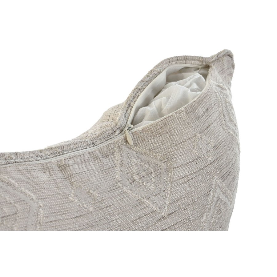 Pude Home ESPRIT Beige 45 x 45 x 45 cm #3