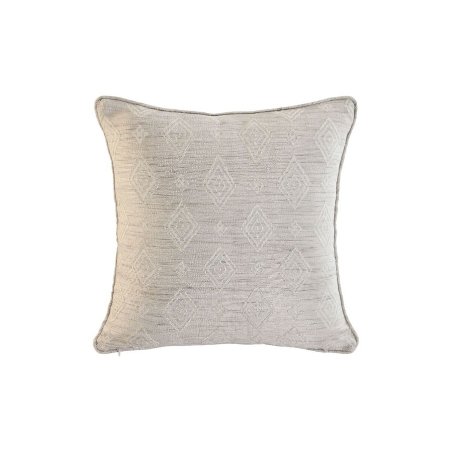 Pude Home ESPRIT Beige 45 x 45 x 45 cm #1
