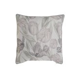 Pude Home ESPRIT Udskrevet Tulipan 45 x 10 x 45 cm #1