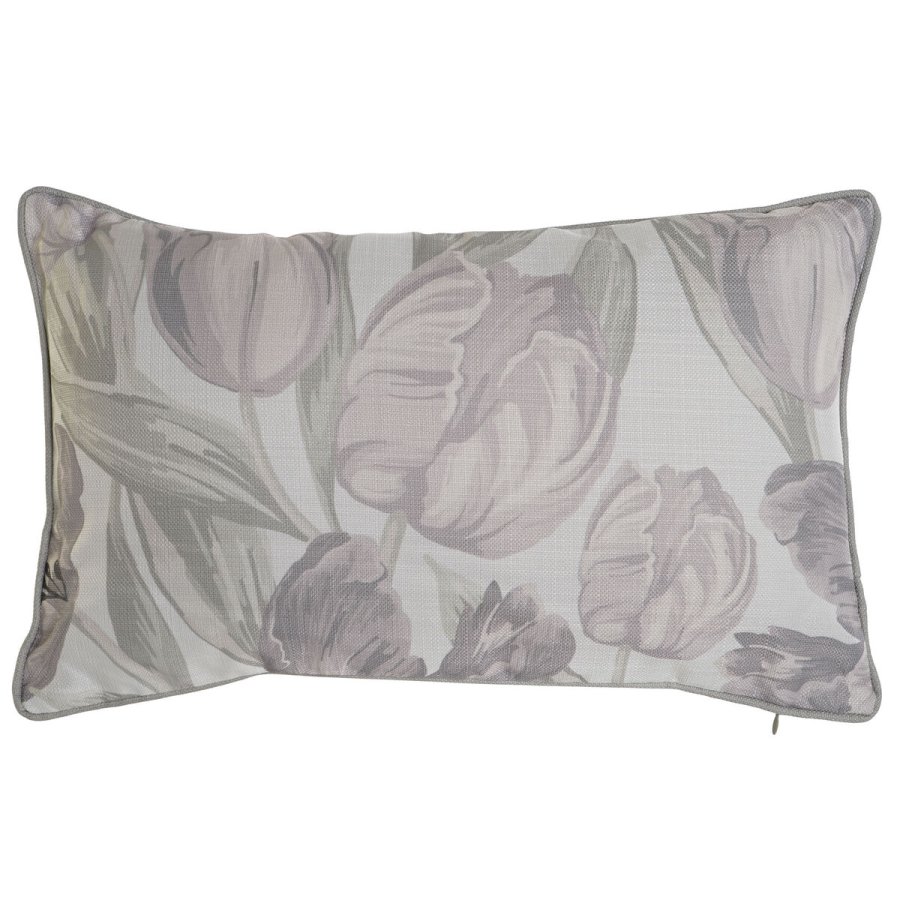 Pude Home ESPRIT Udskrevet Tulipan 50 x 10 x 30 cm #1