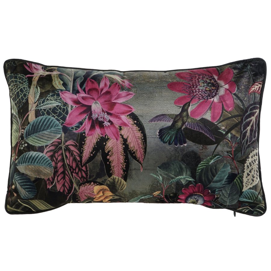 Pude Home ESPRIT Udskrevet Chic 50 x 10 x 30 cm #1