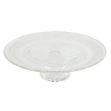 Flad Plade Home ESPRIT Gennemsigtig Krystal 33 x 33 x 9,4 cm #7