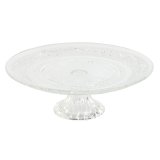 Snack bakke Home ESPRIT Gennemsigtig Krystal 23 x 23 x 8 cm #1