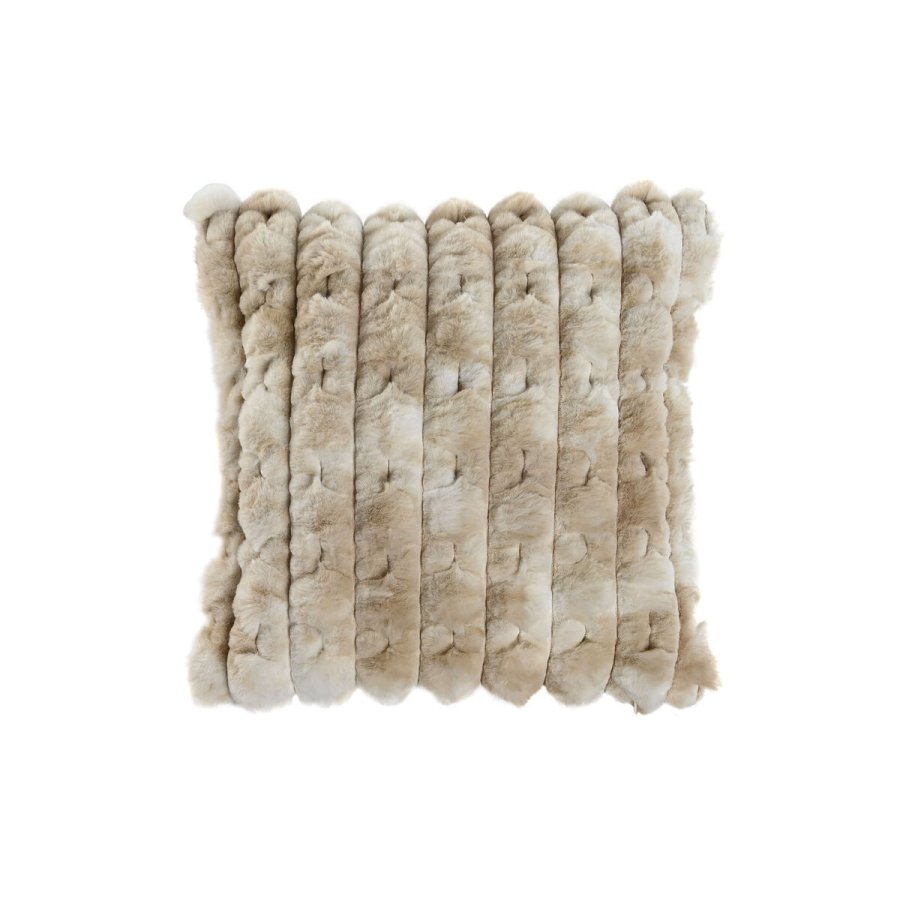 Pude Home ESPRIT Beige 45 x 15 x 45 cm #1