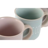 4 Dele krusst Home ESPRIT Bl Pink Stentj 355 ml 9,7 x 7 x 9,2 cm #4