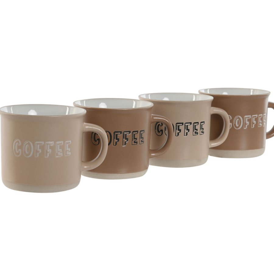 Dele kaffekopst Home ESPRIT Brun Stentj 180 ml #7