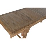 Sofabord Home ESPRIT M�rkebrun Teak 195 x 50 x 82 cm #5