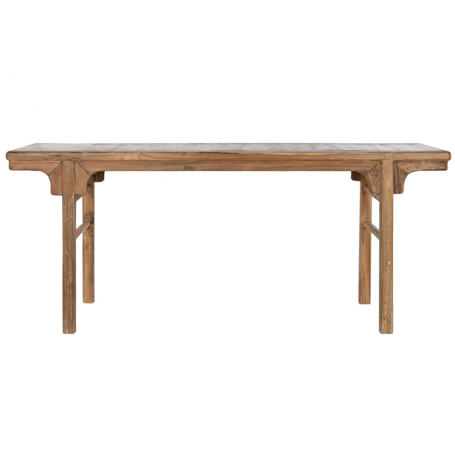 Sofabord Home ESPRIT M�rkebrun Teak 195 x 50 x 82 cm #4