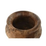 Vase Home ESPRIT Natur Mrkebrun Teak 30 x 30 x 20 cm #2