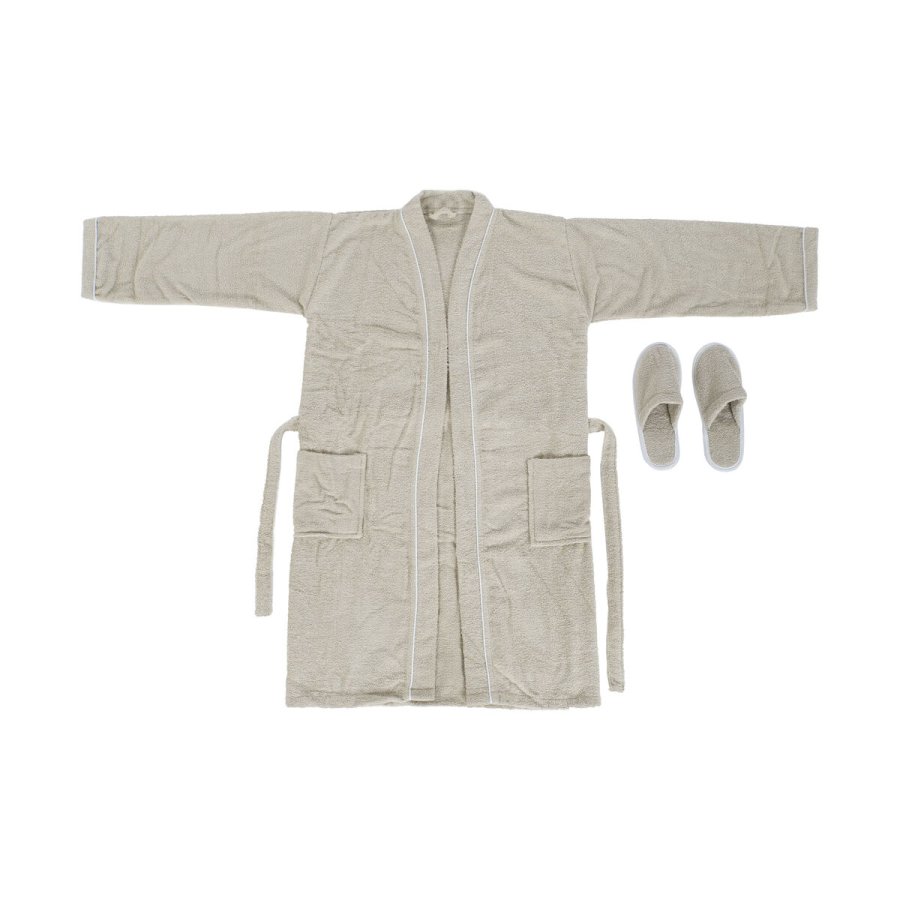 Morgenkbe Home ESPRIT Beige Dame 400 g /m #1