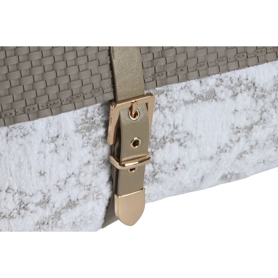 Pude Home ESPRIT Hvid Beige 50 x 10 x 30 cm #3