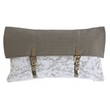 Pude Home ESPRIT Hvid Beige 50 x 10 x 30 cm #1