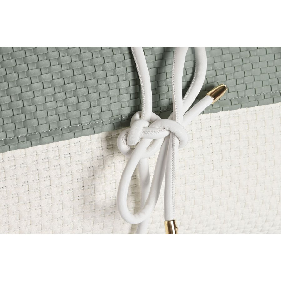 Pude Home ESPRIT Hvid Gr�n 50 x 10 x 30 cm #3