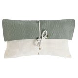 Pude Home ESPRIT Hvid Gr�n 50 x 10 x 30 cm #1