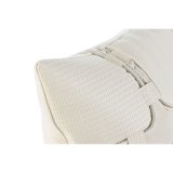 Pude Home ESPRIT Hvid 45 x 10 x 45 cm #3