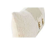 Pude Home ESPRIT Hvid 50 x 10 x 30 cm #2