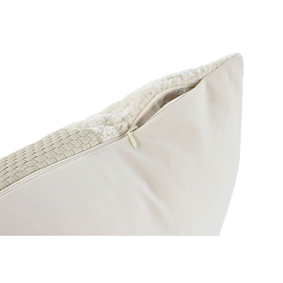 Pude Home ESPRIT Hvid 50 x 10 x 30 cm #5